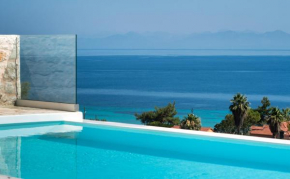 Villa Ouranos - Luxurius modern villa pool, close to the beach